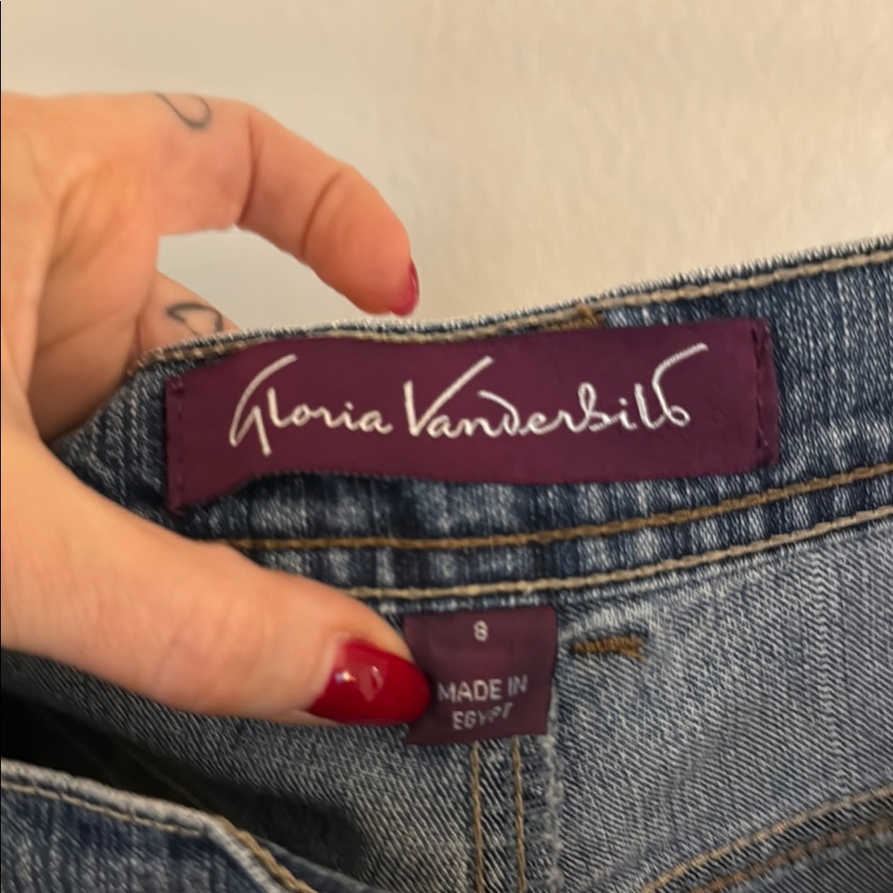 Gloria Vanderbilt Blue Classic Denim Jeans